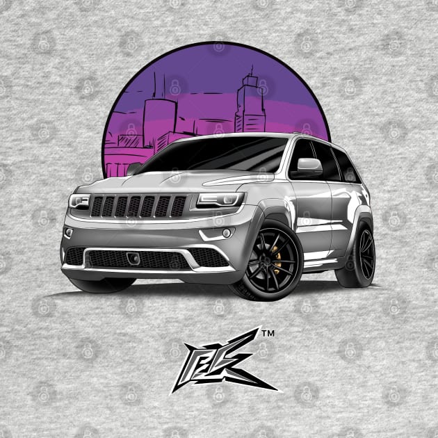 jeep cherokee srt8 white by naquash